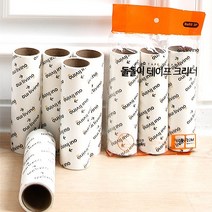 디엠몰 3P+3P 머리카락 먼지 쓱싹 돌돌이 테이프 클리너 리필세트, 본품