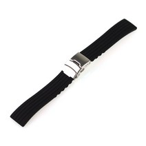 가민 비보무브 블랙 이중버클 다이버 러버밴드UC1BK, 단품