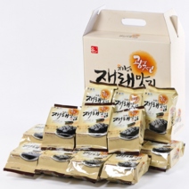 [광천 유가네 맛김] 2호- 재래 식탁김 15g 10봉 (2022년 12월말 ~ 23년 2월초에 생산된 원초로 갓 구운 김), 1box, 1개