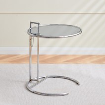강화아크릴 접이식 체어 클리어 인테이러 의자, 스모크 그레이 리프트 커피 테이블