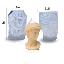 아바타 물의길 피규어 용품 3D 데이비드 아바타 실리콘 양초 금형 아트 데이비드 바디 석고 금형 DIY 붙, 01 Did