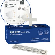 덴티스 락토글로우 구강유산균 30정 치아영양제 잇몸