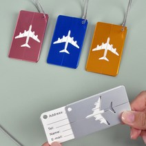 캐리어네임택 여행용 러기지텍 이름표 태그 가방 메탈 가죽 똑딱이 방수 네임 스트랩 다이소