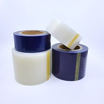 보호테이프 청 투명 점착 랩 주문제작 50mm 100mm 150mm, 150mmX160M