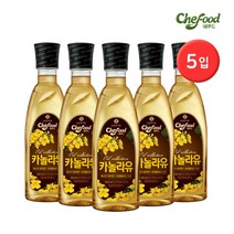 롯데 카놀라유 *500ml 5개, 500ml
