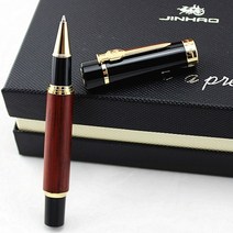 만년필선물의미 입문 쓰는법 각인 파우치 케이스 잉크 충전 진짜 바다 쉘 럭셔리 만년필롤러 볼 펜 jinhao 650 블랙 18kgp 미디엄 포함, 만년필