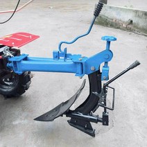 경운기쟁기 농업용 관리기날 소형 로타리 경작기 파란색, 확장 쟁기질