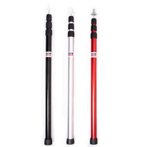 차박 노지캠핑 텐트 타프 폴대 타프바 슬라이드 폴대, 레드