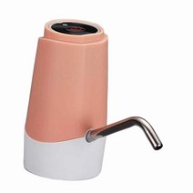 GHSHOP 물 디스펜서 물통 물 디스펜서 하이킹 캠핑 피크닉 차고 가정, 13cmx6cm, ABS 스테인레스 스틸, 분홍색
