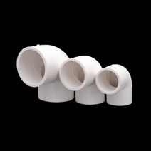 각파이프조인트 각관 pvc 내경 2025324050mm 급수 피팅 팔꿈치 커넥터 플라스틱 관 물 부품, 내경 40mm