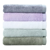 송월타월 디아망 뱀부 수건 190g, 연보라, 10개