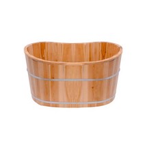 간이 나무 욕조 히노끼 편백나무 가정용 목욕탕, 80x55x65(고수위를좋아한다면추천)고수위