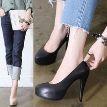 니나스파리 12cm 둥근코 속가보시 펌프스 합피 9J022