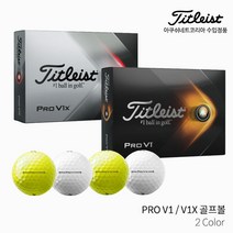 타이틀리스트 2023 Pro V1 골프볼, 화이트, 1개, 1개