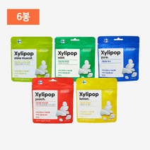 동국제약 자일리팝 6봉(퓨어 민트 복숭아 레몬 샤인머스켓), 선택완료, 레몬 6봉
