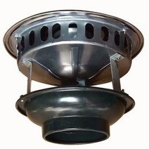 화목난로흡출기 농업용 배출기 정화 굴뚝 연통 흡출기, 80와트스테인리스스틸13.5구경