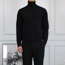 세컨에디션 쫀존한 데일리 니트 목폴라 스웨터