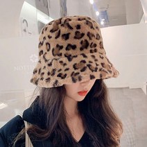 겨울 퍼 벙거지 양면 패션 버킷햇 모자 5color