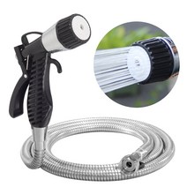 도매링크 스프레이건 메탈호스2M세트-욕실 청소샤워기 물분사건, 단품