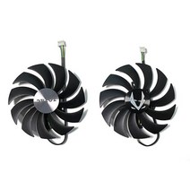 gtx980ti0.46A GA92S2U RTX 3070 TI GPU 쿨러 Zotac Geforce Amp 홀로 그래픽 냉각 팬 3 피스, 03 2pcs