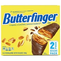 버터핑거 킹 사이즈 초콜릿 바 105g 18개 Butterfinger Candy Bar