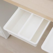좁은 아이방 책상하단 부착식 서랍 중형 인테리어꾸미기 클립보관함