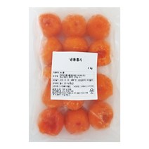 냉동과일 국내산 홍시 1kg 스무디 과일주스 간식, 1개