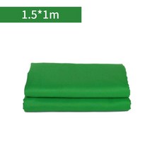 스튜디오키트 폴리 에스터 사진 스튜디오 간단한 배경 천으로 순수한 색상 녹색 화면 1.5M x, 02 green