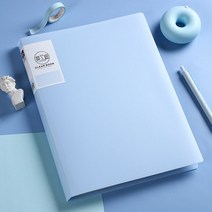 서류함 파일 문서정리 A4 디스플레이 북 20/30/40 페이지 투명 삽입 폴더 문서 보관 가방 테스트 종이 파일 정리 학교 사무실 문구, 02 20 pages purple