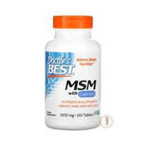 닥터스베스트 MSM 위드 옵티 MSM 1500mg 120정 2개월분 식이유황