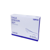 DS 설압자 나무설압자 혀누리개 100개입 Tongue Depressor