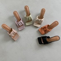 여성슬리퍼 슬리퍼 뮬블로퍼 가죽 뮬 여성뮬슬리퍼