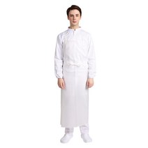 웰프런 우레탄 방수앞치마 고리형 특대, 1개, 반투명 화이트
