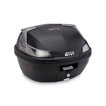 GIVI 탑박스 탑케이스 모노락 B37-NT 블랙테크 37L, 쿠션등받이 추가:기본