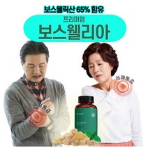 관절연골엔 보스웰리아정 1000mg 무릎통증에좋은 보스웰리스 연골생성 골다공증 노인관절약, 4통(8개월분량)