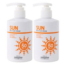 2개푸드어홀릭 멀티 선크림 250ml SPF50/PA+++