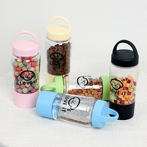 댕스러빗 펫워터보틀 휴대용 강아지 산책 물병, 그린