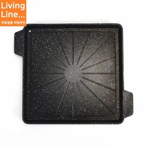 Kitchen 업소용 냉삼 불판 대패삼겹살 사각 구이판 냉동삼겹살 로스 구이팬 곱창 고기 불판, ♡사각로스팬♡, [ 1개 ]