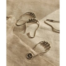 자라홈(ZARAHOME) 공식스토어 메탈 커튼 링 47589044999, 멀티컬러, 4 x 7 cm