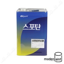 KCC 스포탄 상도 12.6L 옥상 우레탄 방수 페인트, 녹색, 12600ml