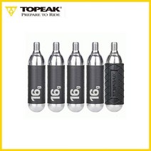 토픽 CO2 카트리지 THREADED 16g (5개입)