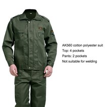 작업복 청소복 방진복 근무복 스즈끼 작업복 정장 남성용 여름 얇은 노동 보호 의류 면화 내마모성 화상, 01 1_07 4XL