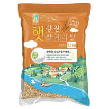 100% 국내산 강진 햇 귀리쌀 1.5kg 1봉