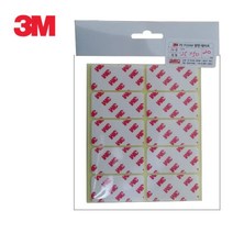 3M 4421 다용도 양면테이프 사각 25x50mm 20개입