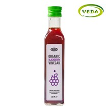 베다 플레벤 유기농 블랙베리 식초 250ml, 6개