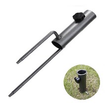 파라솔 꽃이 받침대 고정대 지지대 캠핑 형 용품 클램프, 단품, 상세페이지 참조