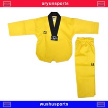 전사 태권도복 노랑(아동용)(90cm~140cm)