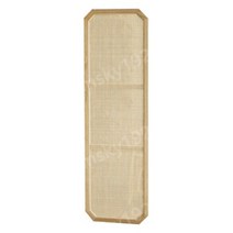 간살문 반투명 실내 파티션 접이식 이동식 가벽 아일랜드식탁 가림막 칸살, 1.6mx0.5m 로그색상