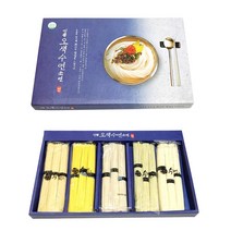 명품 오색 소면 명절 선물 세트 택1, 구포국수(국수300g 3개+고명김12g+육수코인 3개)