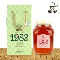 [강원중앙양봉원] 야생화벌꿀 2.4kg(병), 1개, 2.4kg